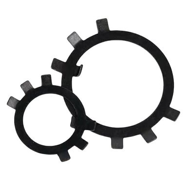 전기 설비용 스프링 잠금 세척기 M10 M12 M14 M60 탄소 강철 JIS 표준 스플릿 스타일 여섯 발톱 세척기