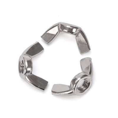 스테인리스 스틸 304/316 날개 나비 견과류 장전 된 마무리 JIS 표준 메트릭 측정 시스템 내구성