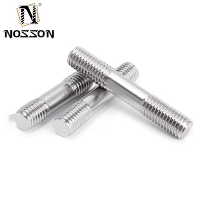 DIN 표준 진크 마무리 두 배 볼트 스레드 스탠 스볼트 산업용 볼트 및 M3 M4 M5 M6 M8 M10 M12 M16 M20