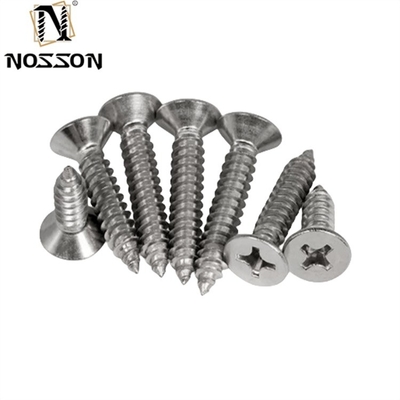 메트릭 치즈 헤드 스테인리스 스틸 DIN7982 ST2.9-ST6.3 CSK 필립스 금속 ISO 표준을 위한 자율 탭 스크루