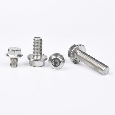 캐리 볼트 스테인리스 스틸 진크 마무리 슈퍼 듀플렉스 SAF2205 2507 A286 필립스 드라이브 헥스 헤드 플랜지 볼트 DIN6921