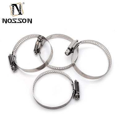 중공업 응용 독일 스테인리스 스틸 스나일 기어 Hose 클램프 16-300mm 대역폭 및 조절 가능한 금속 클램프