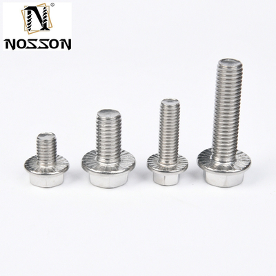 최고 수준의 진크 코팅 스틸 DIN6921 플랜지 헥스 헤드 볼트 M10 M12 M6 중량 용도용