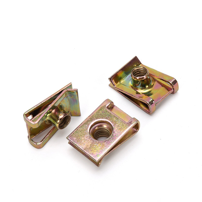 오일 가스 밸런াইজ드 카드  Reed Car Nut Leaf Spring Bolt M3/M5 광적 클립 견과류와 육각형 머리로 메트릭 측정 시스템