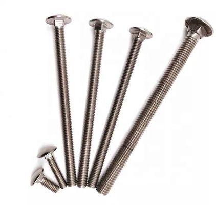 스테인리스 스틸 슬라이버 캐리 볼트 DIN 603 중량 애플리케이션에 대한 완벽한 고정 장치