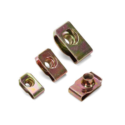 정밀 견과류 M4-M10 메트릭 스틸 잎판 스프링 속도 클램핑 견과류 U 스프링 클립 견과류 및 잠금 견과류