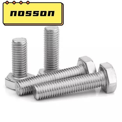 메트릭 측정 시스템 M6-M36 M10 블랙 헥스 볼트 견과류 세척기 DIN933 8.8 12.9 제조용 파란색 염색 끝