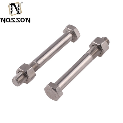 진크 마무리 ANSI/ASME 표준 스테인리스 스틸 반 가닥 헥스 볼트
