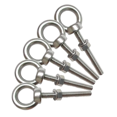 INCH 측정 시스템 스테인리스 스틸 눈 볼트 M6 어깨 1/4 &quot;X 2&quot; 중량 눈 볼트