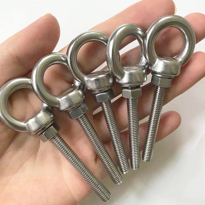 INCH 측정 시스템 스테인리스 스틸 눈 볼트 M6 어깨 1/4 &quot;X 2&quot; 중량 눈 볼트
