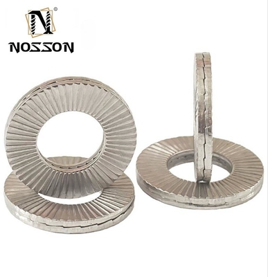 M14 볼트 윙 잠금 세척기 10pcs 망간제철 안전 세척기 ISO 표준 및 진동 저항 식품 음료