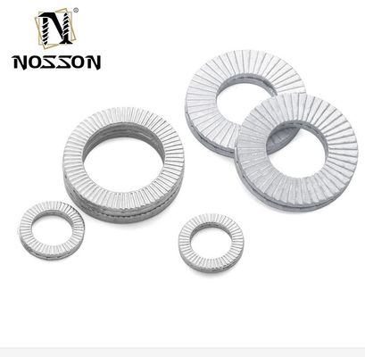 결합 스테인리스 스틸 DIN25201 두 배 쌓인 윙에서 방출을 방지하기 위해 두 번 접힌 자폐 닦기