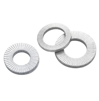 의료 M3M4M5M6M8M10M12M14M16M18M20M22M24M27m30 스프링 잠금 세탁기 사용자 지정 탄소 강철 다크로메트 더블 스택 DIN25201