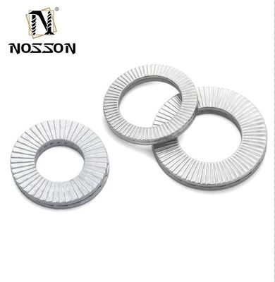 의료 M3M4M5M6M8M10M12M14M16M18M20M22M24M27m30 스프링 잠금 세탁기 사용자 지정 탄소 강철 다크로메트 더블 스택 DIN25201