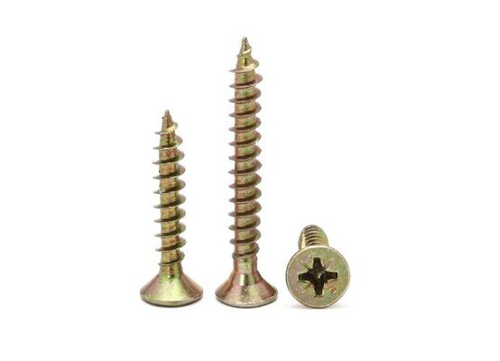 황색 진크 접착 자율 탭 칩 보드 나사 C1022 M3.5 M4.2 M55