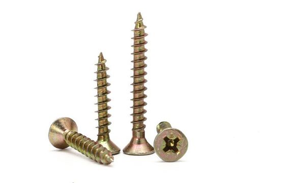 황색 진크 접착 자율 탭 칩 보드 나사 C1022 M3.5 M4.2 M55