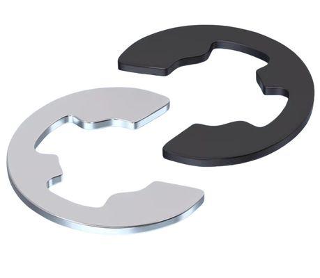 일반 산업 304 스테인리스 스틸 DIN6799 M2.3-M10 E 클립 스플릿 세척기 회로 톱니 고정 링