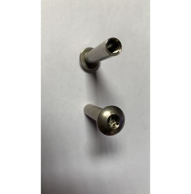 주황 접착 스테인리스 스틸 다이 고정 제조자 칼 손잡이 샤프트 스크루 인치 측정