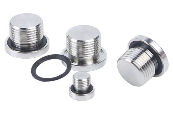 304 스테인레스 스틸 헥스 오일 드레인 플러그와 넓은 범위의 목구멍 플러그