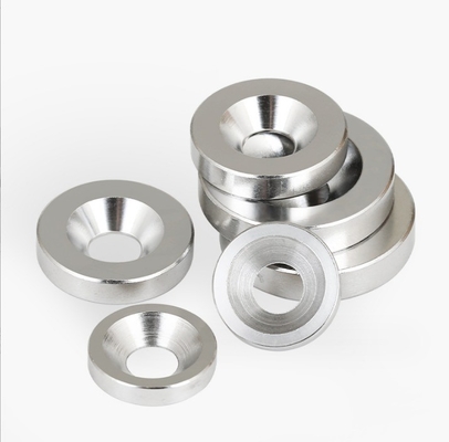 평면 완성 스테인리스 스틸 304 솔리드 Countersunk Cup Washers for M3-M30 Bonded Style Applications in ANSI/ASME Standard