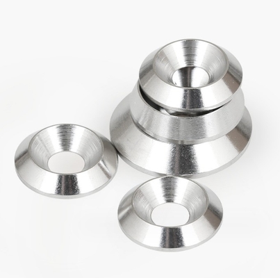 평면 완성 스테인리스 스틸 304 솔리드 Countersunk Cup Washers for M3-M30 Bonded Style Applications in ANSI/ASME Standard