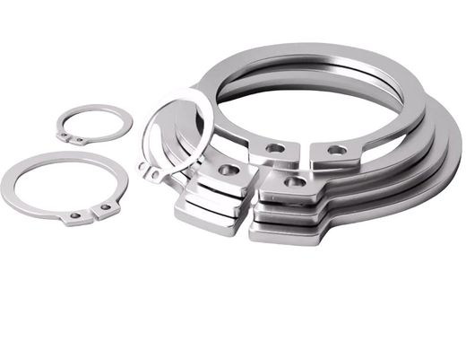 윙 스타일 스테인리스 스틸 세탁기 소매 산업 응용 원자회로 Din 472 외부 유지 스프링 링