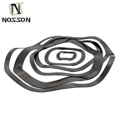 블랙 스테인리스 스틸 301 스플릿 스타일의 탄력적 인 잠금 웨브 스프링 세탁기