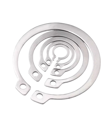 DIN471 외곽 회로 스냅 링 M17 M20 16mm 35mm 38mm 42mm GB894.1 평평한 마무리와 샤프트에 대한 유지 링