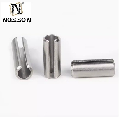 더 긴 수명 TiCN 마무리 304 스테인리스 스틸 Din1481 중량 직선 슬롯 코터 핀 8 * 100mm 스프링 핀