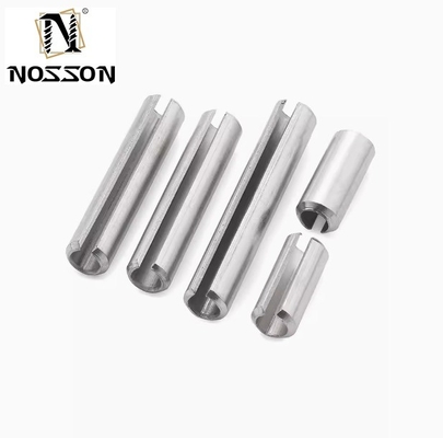 더 긴 수명 TiCN 마무리 304 스테인리스 스틸 Din1481 중량 직선 슬롯 코터 핀 8 * 100mm 스프링 핀