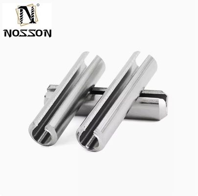 더 긴 수명 TiCN 마무리 304 스테인리스 스틸 Din1481 중량 직선 슬롯 코터 핀 8 * 100mm 스프링 핀