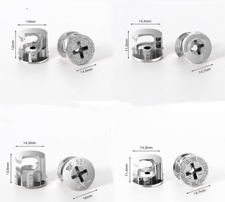 진크 합금 커넥터 플러그 성공적 맞춤형 가구 생산을위한 필수 구성 요소