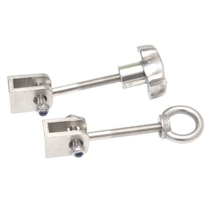 측정 시스템 임페리얼 인치 304 스테인리스 스틸 플룸 블로섬 손잡이 스크루 스타 모양 손잡이 고무 목재 손 휘어진 볼트