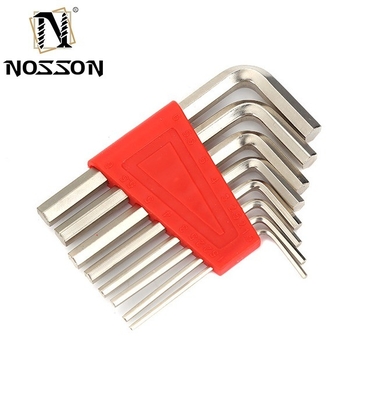 크롬 접착 알렌 헥스 키 Z 및 L 타입 랭치 1.5mm 2mm 2.5mm 3mm 4mm 5mm 6mm 8mm 10mm OBM 지원 타일리 OEM 은
