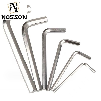 크롬 접착 알렌 헥스 키 Z 및 L 타입 랭치 1.5mm 2mm 2.5mm 3mm 4mm 5mm 6mm 8mm 10mm OBM 지원 타일리 OEM 은