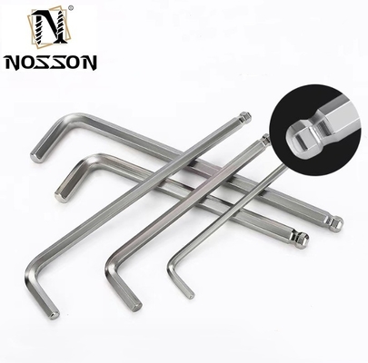 크롬 접착 알렌 헥스 키 Z 및 L 타입 랭치 1.5mm 2mm 2.5mm 3mm 4mm 5mm 6mm 8mm 10mm OBM 지원 타일리 OEM 은