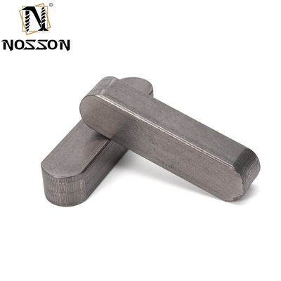 진크 접착 BS 표준 스테인리스 스틸 DIN6885 타입 A 쌍둥이 끝 샤프트 평행 핀 평평 키 8mm 10mm 12mm 14mm 16mm 20mm 25mm 30mm 35mm 40mm 50mm