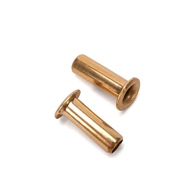 사용자 정의 요구 사항은 ISO 표준 밝은 마무리 알루미늄 청동 리베트보다 더 멀리 보이지 않습니다