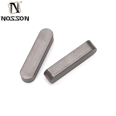 진크 접착 BS 표준 스테인리스 스틸 DIN6885 타입 A 쌍둥이 끝 샤프트 평행 핀 평평 키 8mm 10mm 12mm 14mm 16mm 20mm 25mm 30mm 35mm 40mm 50mm