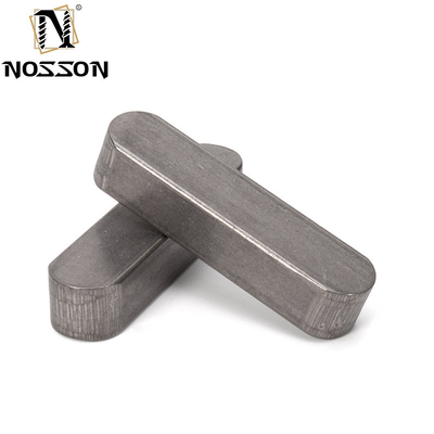 진크 접착 BS 표준 스테인리스 스틸 DIN6885 타입 A 쌍둥이 끝 샤프트 평행 핀 평평 키 8mm 10mm 12mm 14mm 16mm 20mm 25mm 30mm 35mm 40mm 50mm