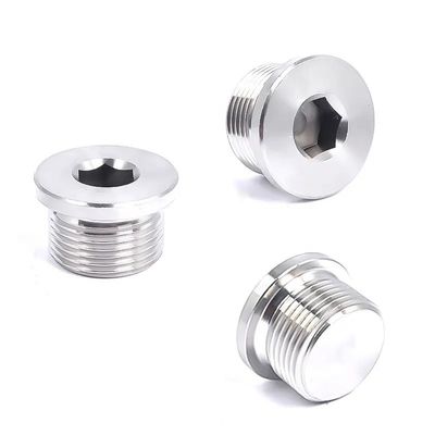 10 필수 파이프 플러그 DIN908 오일 파이프를 밀폐하기위한 육각 소켓 스크루 플러그 DIN908