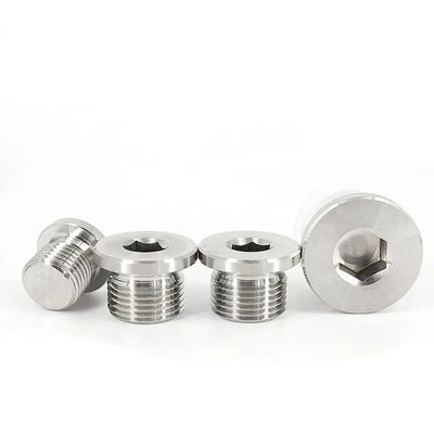 10 필수 파이프 플러그 DIN908 오일 파이프를 밀폐하기위한 육각 소켓 스크루 플러그 DIN908