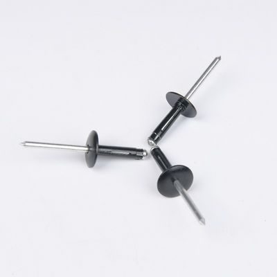 알루미늄 산업 DIN 표준 밝은 마무리 오픈 엔드 돔 헤드 블라인드 리베트 OEM 디자인 및 플래팅