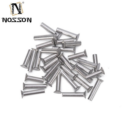 밝게 완성된 알루미늄 M2 M2.5 M3 M4 M5 M6 턱 막대기 지름 GB869 평면 반 침몰 머리 펀치 자기 접착형 고형 리벳