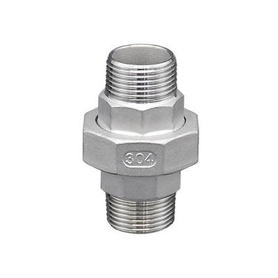 유니온 연금강 304/316 물 공급용 팔꿈치  Nipple Connector Threaded Plumbing Material 파이프 부착