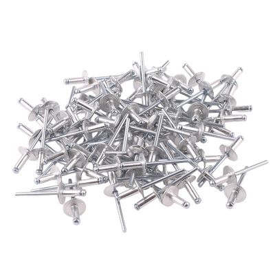 DIN 표준 알루미늄 스테인리스 스틸 멀티-그립 잠금 스타일 오픈 클로즈 엔드 블라인드 팝 리벳 백색 제품