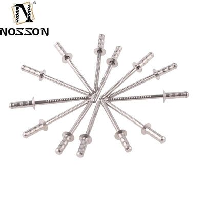 2.4-6.4mm DIN 표준 알루미늄 원형 헤드 팝 코어 당기는 블라인드 리빗