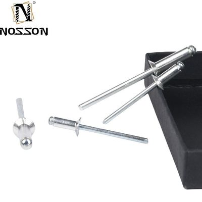 2.4-6.4mm DIN 표준 알루미늄 원형 헤드 팝 코어 당기는 블라인드 리빗