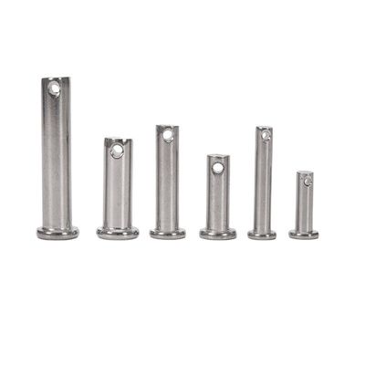 304 316 A2 A4 스테인리스 스틸 클리비스 핀 더 긴 수명을 가진 DIN94 표준 기준을 충족 TiCN 마무리