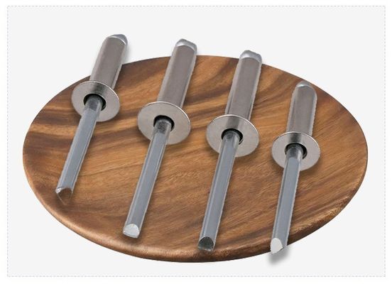 DIN 표준 ST2.4 ST3.2 ST4 ST4.8 ST6.4 브레이크 만드럴 블라인드 리벳 스테인리스 스틸 SS304 알루미늄 JIS 표준